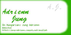 adrienn jung business card